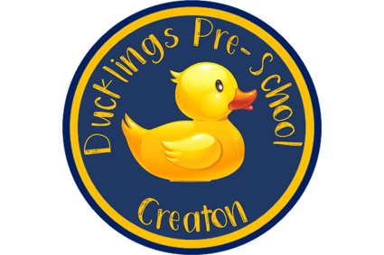 Ducklings Pre-School, Creaton logo