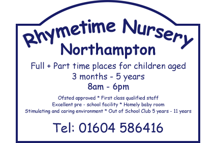 Rhymetime Nursery, Northampton logo