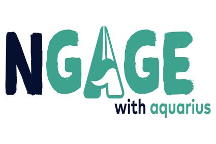 Ngage with Aquarius logo