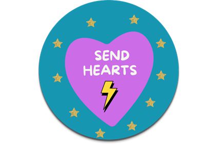 SEND Hearts logo